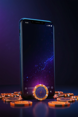 Smartphone avec l’app casino Afkspin